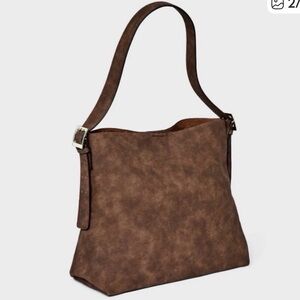 Universal Thread Slouchy Brown Tote NWT